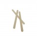 FixtureDisplays® 100 Pcs Craft Sticks Ice Cream Sticks Natural Wood Popsicle Craft Sticks 4.5 inch Length Treat Sticks Ice Pop Sticks for DIY Crafts 15220